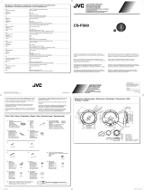 JVC CS-FS60 Benutzerhandbuch