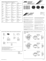 JVC CS-HX537X Benutzerhandbuch