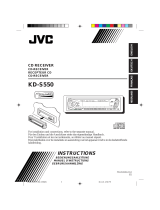 JVC KD-S550 Benutzerhandbuch