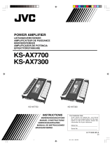 JVC AX7300 - Amplifier - Warren G Signature Benutzerhandbuch
