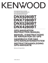 Kenwood DNX 5280 BT GPS Navigation System Benutzerhandbuch