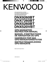 Kenwood DNX 7260 BT GPS Navigation System Benutzerhandbuch