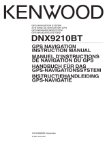 Kenwood DNX 9210 BT - GPS Navigation Benutzerhandbuch