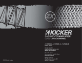 Kicker ZX1000.1 Benutzerhandbuch