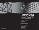 Kicker 2006 ZX 400.1 & 700.1 Bedienungsanleitung