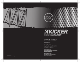 Kicker 2008 DX 100.2 | 300.2 Bedienungsanleitung