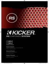 Kicker 2009 RS Component Systems Bedienungsanleitung