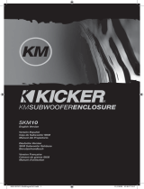 Kicker 2009 SKM10 Marine Subwoofer Enclosure Bedienungsanleitung