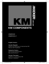 Kicker 2010 KM 6500 - 6500.2 Component System Bedienungsanleitung