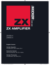 Kicker 2010 ZX 350.4 - 650.4 Benutzerhandbuch