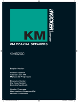 Kicker KM6200 Bedienungsanleitung