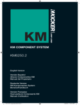 Kicker 2011 KM Components Bedienungsanleitung