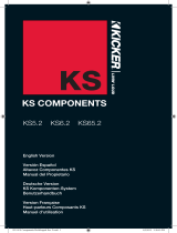 Kicker 2011 KS Components Bedienungsanleitung