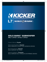 Kicker 2011 Solo-Baric L7 Bedienungsanleitung