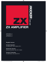 Kicker 2011 ZX 350.4 Benutzerhandbuch