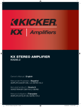 Kicker 2013 KX Stereo Amplifier Bedienungsanleitung