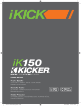 Kicker iK150 Digital Stereo System with Alarm Bedienungsanleitung