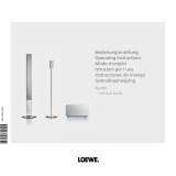 LOEWE Individual Sound Speaker System Benutzerhandbuch