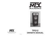 MTX Audio MTX TP212 Benutzerhandbuch