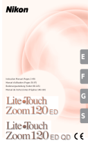 Nikon Lite Touch Zoom 120ED QD Benutzerhandbuch