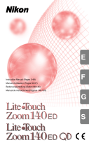 Nikon Lite Touch Zoom 140ED Benutzerhandbuch