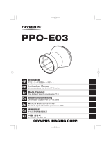 Olympus Underwater Lens Port: PPO-E03 Benutzerhandbuch