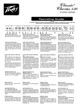Peavey Classic Chorus 130 Stereo Series Benutzerhandbuch