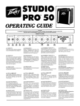 Peavey Pro 50 Benutzerhandbuch