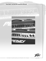 Peavey Transtube 112/212 EFX Amp Benutzerhandbuch