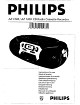 Philips AZ 1203 Benutzerhandbuch