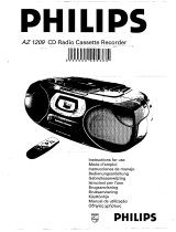 Philips AZ1209 Benutzerhandbuch