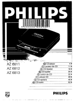 Philips AZ6812 Benutzerhandbuch