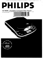 Philips AZ6836 Benutzerhandbuch