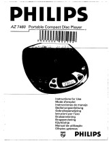 Philips AZ7460/00 Benutzerhandbuch