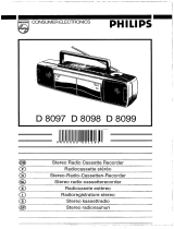 Philips D 8097 Benutzerhandbuch