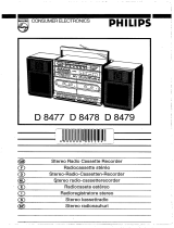 Philips D8479 Benutzerhandbuch
