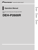 Pioneer DEH-P2600R Benutzerhandbuch
