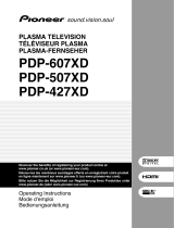 Pioneer pdp-607xd Benutzerhandbuch