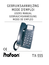 Profoon TX-555 Benutzerhandbuch