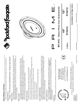 Rockford Fosgate Prime R1S410 Benutzerhandbuch