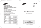 Samsung LE32T51S Benutzerhandbuch