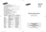 Samsung LE37S62B Benutzerhandbuch