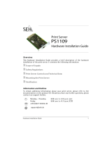 SEH Computertechnik PS1109 Benutzerhandbuch