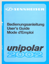 Sennheiser UNIPOLAR 2002 Benutzerhandbuch