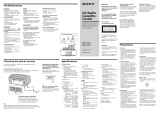 Sony CFD-910 Benutzerhandbuch