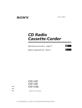 Sony CFD-V30L Benutzerhandbuch