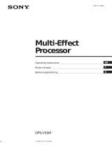 Sony DPS-V55M Benutzerhandbuch