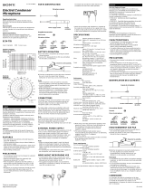 Sony ECM-77B Benutzerhandbuch