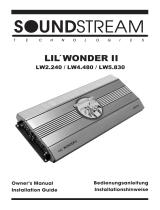 Soundstream Technologies LW2.240 Benutzerhandbuch