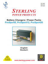 Sterling Power Products ProSport8 Benutzerhandbuch
